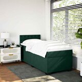 Box spring krevet s madracem tamnozeleni 80 x 200 cm baršunasti | Eponuda.ba