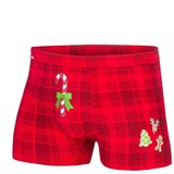 Cornette Candy Cane 017/42 Merry Christmas Red Boxers cene