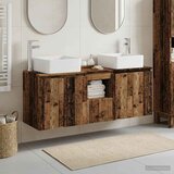 Set ormarića za kupaonicu 3 kom. Staro drvo 49,5 x 41 x 63 cm | shoptok.hr