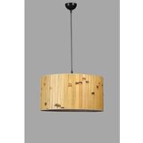 Opviq bambu 02 abajurlu tekli Sarkıt avize oakblack chandelier | ePonuda.com