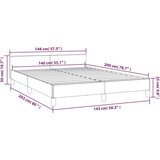  Za krevet s uzglavljem svjetlosivi 140x200 cm baršunasti | shoptok.hr
