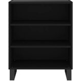  Komoda crna 57 x 35 x 70 cm od konstruiranog drva | shoptok.hr