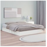  Posteljni okvir bel 140x200 cm trles | Shoptok.si