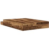  Postelja z dodatnim prostorom za shranjevanje Stari les, (22103343) | Shoptok.si