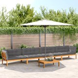 vidaXL 5-dijelna set vrtnih sofa od paleta s jastucima od drva bagrema | shoptok.hr
