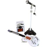  Komplet električne kitare z mikrofonom na baterije bela | Shoptok.si