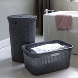 Curver Košara za perilo Style 45L antracit | Shoptok.si