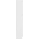  Vitrina bijela 82,5 x 30,5 x 185,5 cm od iverice | shoptok.hr