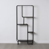 Ixia Črn kovinski regal 76x180 cm Sleco – | Shoptok.si