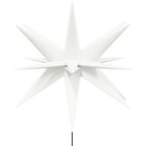 vidaXL Božične svetilke s konicami LED 3 kosi zložljive bele 57 cm | Shoptok.si
