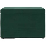  Stolica Temno zelena 61 x 41 x 40 cm Samet in Umetno Leseno, (5000243281) | Shoptok.si