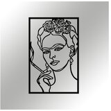 WALLXPERT Zidna dekoracija Kahlo, 34x52 cm, 1,2 mm, crna | Eponuda.ba