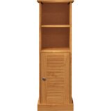 vidaXL Kupaonski ormar boja meda 37 x 34 x 110 cm Masivna borovina | shoptok.hr