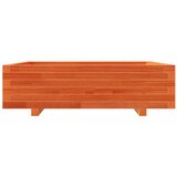  Vrtna sadilica voštano smeđe boje 90x90x26,5 cm od borovine | shoptok.hr