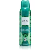 C-Thru Luminous Emerald deodorant v spreju 150 ml za ženske
