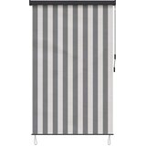 Rolo Antracitna in bela 140 x 250 cm Tkanina in aluminij, (5000247171) | Shoptok.si