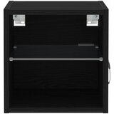  LED zidni noćni ormarić Zidne Crna 30 x 28,5 x 30 cm | shoptok.hr