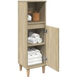 Kupaonski ormarić boja hrasta 30x30x100 cm konstruirano drvo | shoptok.hr