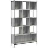 Maison Chic Knjižna omara - Knjižni regal siva sonoma 102x28x172 cm inženirski les, (21725867) | Shoptok.si