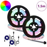  LED traka 2 pcs Crna i prozirna 750 mm Bakar i plastika | shoptok.hr