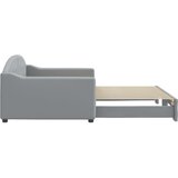  Dnevni krevet svjetlosivi 100 x 200 cm od tkanine | shoptok.hr