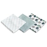 Sensillo Bambus pelena 3 kom jež plava 70x80 | shoptok.hr