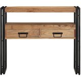  Konzolna stolica Smeđa 90 x 33 x 75 cm Čvrsto drvo akacije | Eponuda.com