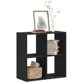 vidaXL Knjižna omara črna 68,5x32x68,5 cm inženirski les Cene