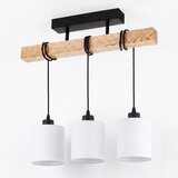 Brilagi Plafonski luster NUBILA 3xE27/60W/230V borovina/bela | Eponuda.com