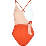 CUPSHE Ženski jednodelni kupaći kostim J9 belo-narandžasti cene