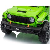 Lean Toys Jeep Rubicon DK-JWR558 24V – svetlo zeleni otroški električni avto | Shoptok.si