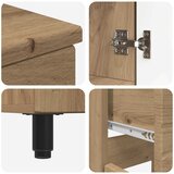  Toaletna jedinica Hrast artisan 60 x 35 x 80 cm | shoptok.hr