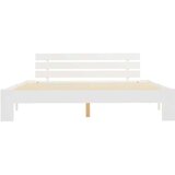  Posteljni okvir bel iz trdne borovine 160x200 cm, (20606501) | Shoptok.si
