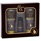 Argan Oil set: šampon za lase 100 ml + balzam za lase 100 ml + serum za lase 30 ml za ženske