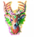 WOODEN CITY Modish Deer Wooden Puzzle L (250 delova)