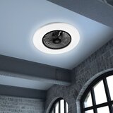 Toolight Luster s ventilatorom APP1552-C BLACK | shoptok.hr