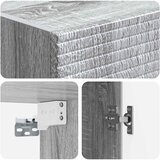  Ormar za montažu na zid Siva Sonoma 33 x 34,5 x 90 cm | shoptok.hr