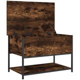  Klupa za pohranu boja hrasta 70x42,5x47cm od konstruiranog drva | Eponuda.com