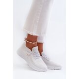 EVENTO PE1 White Women's Slip-On Sports Shoes Jagelia | Shoptok.si