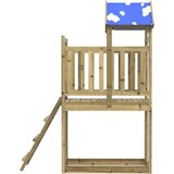  Igralna stolpnica Rjava Trdna impregnirana les - - Rjava - 30.51 - 52,5 x 110,5 x 215 cm - 2025- | Shoptok.si