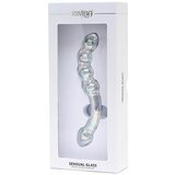 Rimba Xena - dvojni stekleni dildo (prosojen) | Shoptok.si