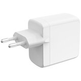 Ksix Gan ultrabrzi zidni punjač 65W PD & PPS, 2 x USB-C + 1 x USB-A, bijeli | shoptok.hr