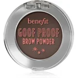 Goof Proof Brow Powder puder za obrvi odtenek 4 Warm Deep Brown 1,9 g