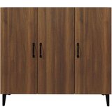  Komoda rjavi hrast 90x34x80 cm konstruiran les, (20654234) | Shoptok.si