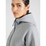 Hummel Sportski gornji dio trenirke 'TECH FLEECE' kameno siva / prljavo bijela | shoptok.hr