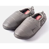 Big Star Gray insulated men's slippers Cene