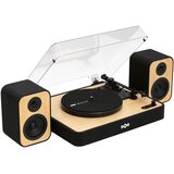 House of Marley Revolution BT brezžični gramofon s stereo zvočniki črne barve | Shoptok.si