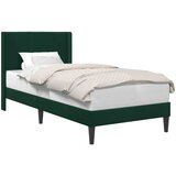  Krevetna konstrukcija Tamnozelena 80 x 200 cm Baršun | shoptok.hr