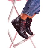 Kesi Ženske kožne visoke tenisice BIG STAR V274542 Crne plava | roza | Fuksija | ePonuda.com