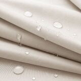 Restilo MOLTE curtain, colour: light beige, plain, classic style, silver eyelets, Oxford fabric, 155 x 220 cm | shoptok.hr